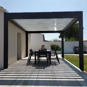 Pergolas bioclimatique en aluminium. 